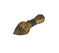 Verano Olive Wood Lemon Reamer Juicer Kitchen Juice Extractor - 14.5cm