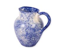 Verano Spanish Ceramics Burbujas Kitchen Dining Large Ceramic Pourer Jug 21cm in Blue Verano Spanish Ceramics Blue