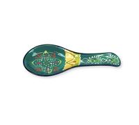 Verano Spanish Ceramics Classic Spanish - Spoon Rest - Orange Green