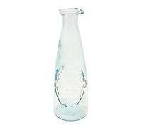 Verano Spanish Ceramics Glass Vintage Clear Kitchen Dining Decanter Bottle 1L (H) 27cm Verano Spanish Ceramics Clear