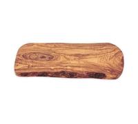 Verano Spanish Ceramics Olive Wood Natural Grained Rustic Kitchen Dining Chopping Board (L) 50Cm X (W) 22-25Cm