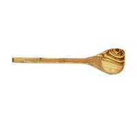 Verano Spanish Ceramics Olive Wood - Round Spoon With Corner