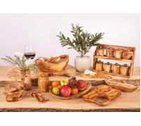 Verano Spanish Ceramics Olive Wood - Spice Rack - Olive Wood