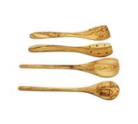 Verano Spanish Ceramics Olive Wood - Utensil Set - Olive Wood