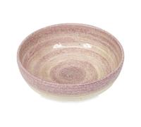 Verano Spanish Ceramics Pastel Beach Hand Painted Kitchen Dining Table Shallow Bowl Set of 4 (Diam) 14cm in Lilac Verano Spanish Ceramics Lilac