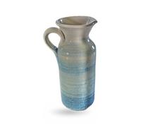 Verano Spanish Ceramics Pastel Beach Kitchen Dining Rustic Bottle Blue 0.5L (H) 18Cm