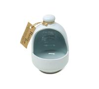 Verano Spanish Ceramics Rustic Pastel Fully Dipped Terracotta Kitchen Dining Salt Pig (D) 11cm in Duck Egg Blue Verano Spanish Ceramics Duck Egg Blue