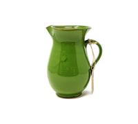 Verano Spanish Ceramics Selena Glazed Hand Dipped Kitchen Dining Pourer Jug Dark Green 1L (H) 19Cm