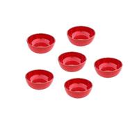 Verano Spanish Ceramics Selena - Small Bowls 10cm - Red