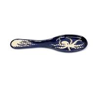 Verano Spanish Ceramics Signature Blue & White Octopus Hand Painted Decorative Spoon Rest - Home Décor Dining Tabletop Counter Serving Utensils Kitchen Teaspoon Tea Bag Holder - 28cm White Octopus