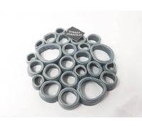 Verano Spanish Ceramics Torres Ferreras Cielo Hand Dipped Stoneware Kitchen Dining Bespoke Trivet 20Cm X 20Cm