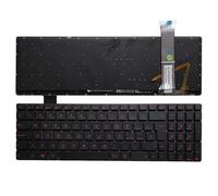 VeraVirtus Brazilian/German/Italian/Portuguese/Swiss/Turkish FOR as-us N552VW N552VX G771JM G771JW laptop backlit keyboard(Swiss)