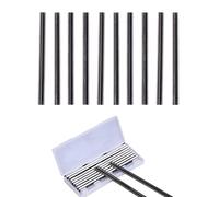 Verazquy 10 Pcs 82mm Reversible Planer Blades, HSS, Compatible with Makita, Bosch, Hitachi, Black & Decker, DeWalt, Trend, Elu, Electric Planers, Woodworking DIY Tool