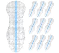 Verazquy 10Pcs Waterproof Swimming Pads for Women PU Clear Carefree Panty Liners Menstrual Pads for Swimming Water Activities Private Protective Patches Carefree Panty Liners(42x16cm)