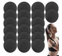 Verazquy 20 Pcs Sensor Covers Waterproof Black Compatible for Freestyle Libre3 2 1, CGM Sensor Adhesive Patchs Skin-Friendly Latex Free Patches Glucose Monitor Patch for Swimming 14 Days Long Stay