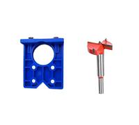 Verazquy 35mm Hinge Jig Drill Bits Sets, Complete Concealed Hinge Jig Set, Mounting Plates for Cabinet, Door Repair.