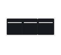 Verazquy 3Pcs 3 in 1 Tax Disc Holder for Car Windscreen - Self-Adhesive, Cling Parking Permit Holder for Car Windscreen.