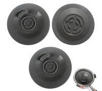 Verazquy 3Pcs Cleaning Tablets Disc for Espresso Machines, 54mm Universal Backflush Cleaner Silicone Coffee Maker Handle Pad Compatible with Most Sage Barista Breville Espresso Machines