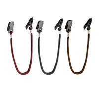 Verazquy 3Pcs Hat Retainer Clip, Windproof Cap Hat Clamp String Secure Retaine Windproof Multi-Purpose Cinch Clips with Chin Straps Keeper Anti-Loss Strap for Fishing Golf Boating