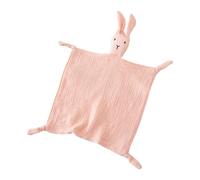 Verazquy Baby Personalised Comforter Blanket-Nursery Character Soft Muslin Cotton Security Blanket Snuggle Plush Lovey Stuffe Animals Infant Toddler Cuddle Snuggle Sensory Toy Personalised Gifts