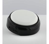 Verbalise VTC-03-V2 Big Top Button Radio-Controlled Talking Clock; Dual Voice; Speaks Time, Date, 8 Daily Alarms; 2-Year Guarantee, UKs No1 for Quality Service and Choice. USB and 2 x AAA included