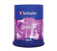 Verbatim DVD+R Matt Silver 4.7 GB 100 pc(s)