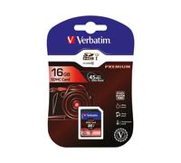 Verbatim SDHC Memory Card Class 10 16GB 43962