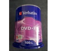 Verbatim DVD+R Matt Silver 4.7 GB 100 pc(s)