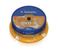 Verbatim 16x DVD-R 4.7GB - 25 Discs (43522)