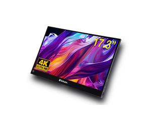 Verbatim 17.3" Portable Touch Monitor - 32239 - 4K UHD