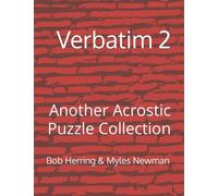 Verbatim 2: Another Acrostic Puzzle Collection