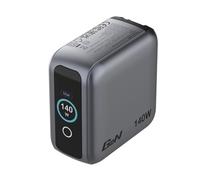 Universal Wall Charger GaN for Travel Verbatim Mini GaN Charger with Display - 3xUSB Type-C - 1xUSB - 140W