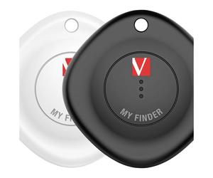 Verbatim 32131 MyFinder Bluetooth tracker Black White 2 pcs
