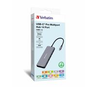 Verbatim 32154 USB-C Pro Multiport Hub 14