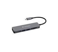 Verbatim 32156 USB-C Multiport Hub 6 Port with Card Reader 100W PD