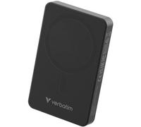 Verbatim Charge 'n' Go Essentials Power Bank MagSafe 10000mAh 15W Magnetic PD 20W Fast Charge with LED Indicator for iPhone 16/15/14/13/12 Pro/Pro Max, Includes USB-C to USB-C Cable, Black