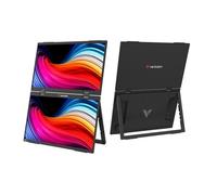 Verbatim 15.6"x2 Portable FHD Dual Screen IPS Monitor