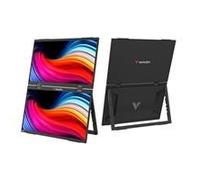 Verbatim 15.6"x2 Portable FHD Dual Screen IPS Monitor