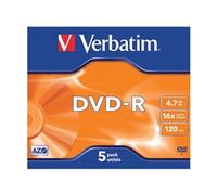 Verbatim DVD-R Matt Silver 4.7 GB 5 pc(s)