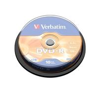 Verbatim DVD-R Matt Silver 4.7 GB 10 pc(s)