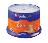 Verbatim 4.7GB 16x Speed Spindle DVD-R (50 Pack) 43548