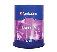Verbatim DVD+R Matt Silver 4.7 GB 100 pc(s)