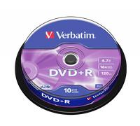 Verbatim DVD+R Matt Silver 4.7GB DVD+R 10pc(s)