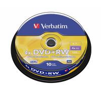 Verbatim DVD+RW Matt Silver 4.7 GB 10 pc(s)