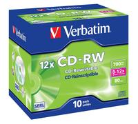 Verbatim 43148 CD-RW 12x 700MB 10 Pack