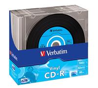 Verbatim 43426 52x Vinyl CD-R - Slim Case 10 Pack