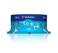 Verbatim 43432 700MB 52x Extra Protection CD-R 25 Pack Spindle