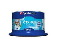 Verbatim CD-R AZO Wide Inkjet Printable no ID 700 MB 52x 50 pc(s)