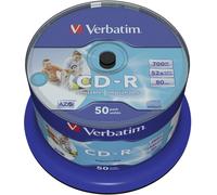 Verbatim 43438 DataLife Printable CD-R - 50 Pack Spindle 50 Pack Spindle - (CD)