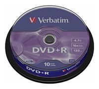Verbatim DVD+R Matt Silver 4.7 GB 10 pc(s)